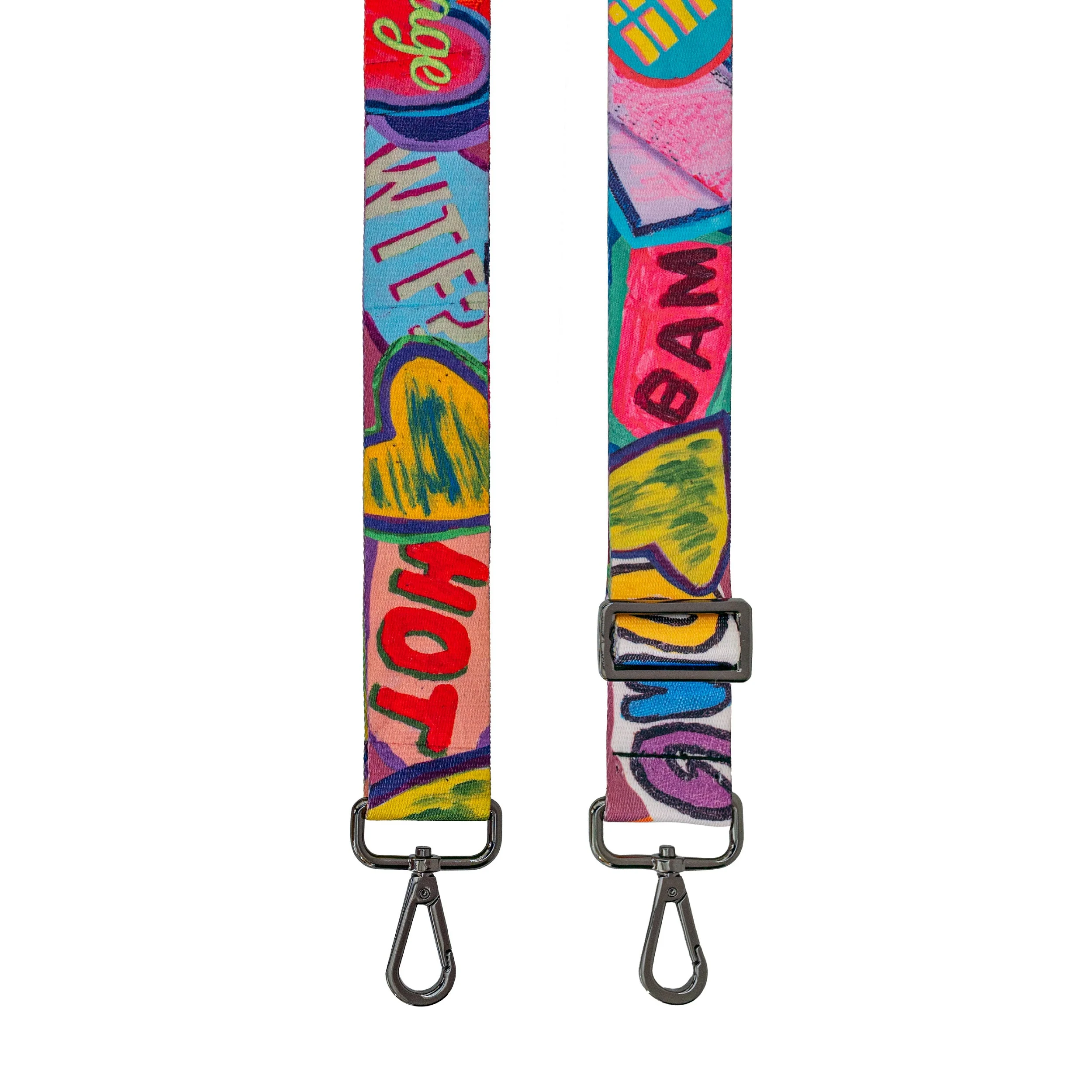ANDI Strap - Artist Collaboration: Emotional Baggage by Kristin Simmons (Gunmetal) - Image 2