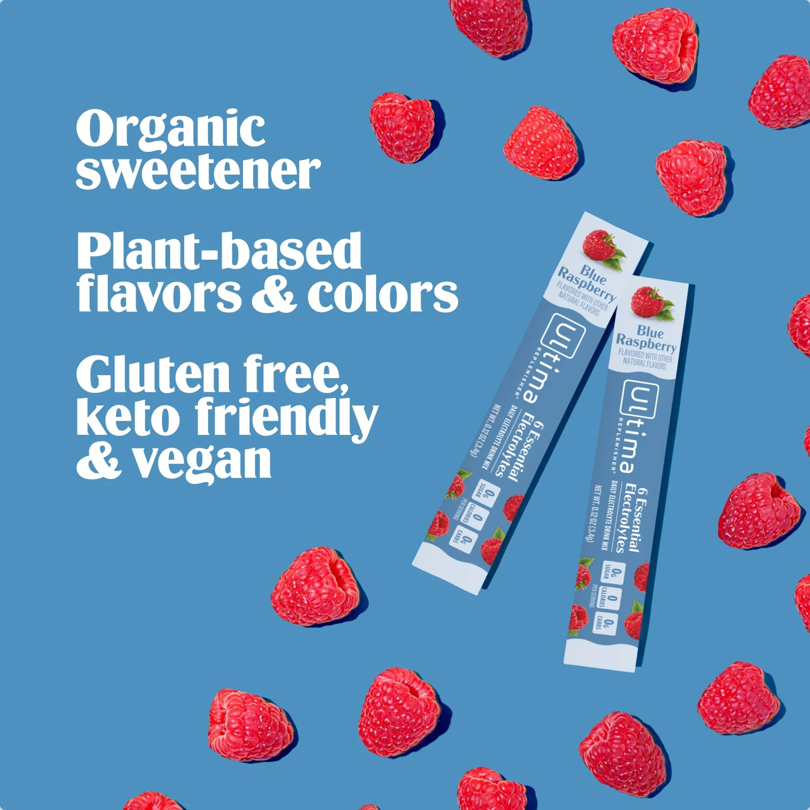 Blue Raspberry electrolyte drink mix - Image 3