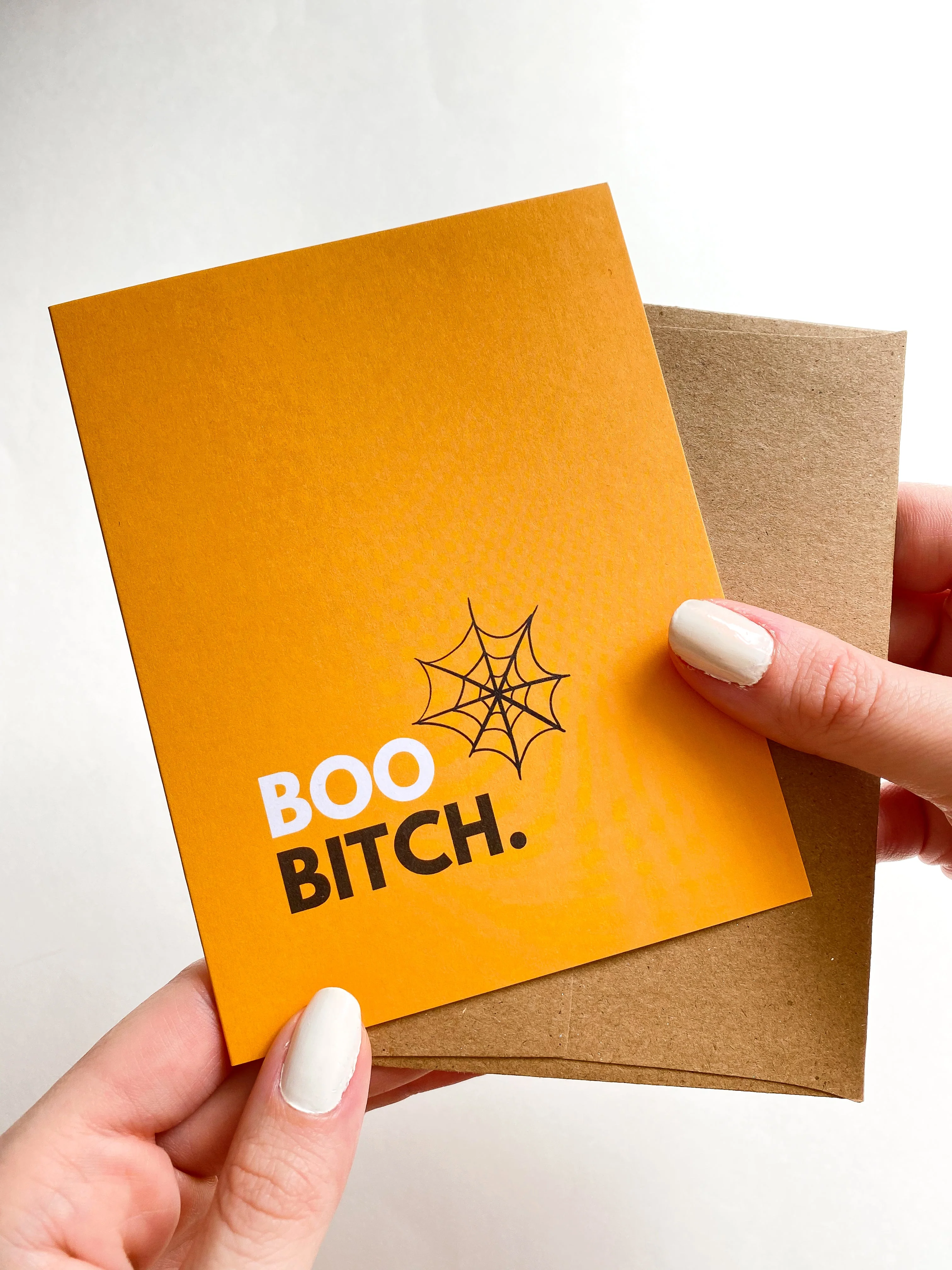 Boo Bitch Funny Halloween Card for Friend