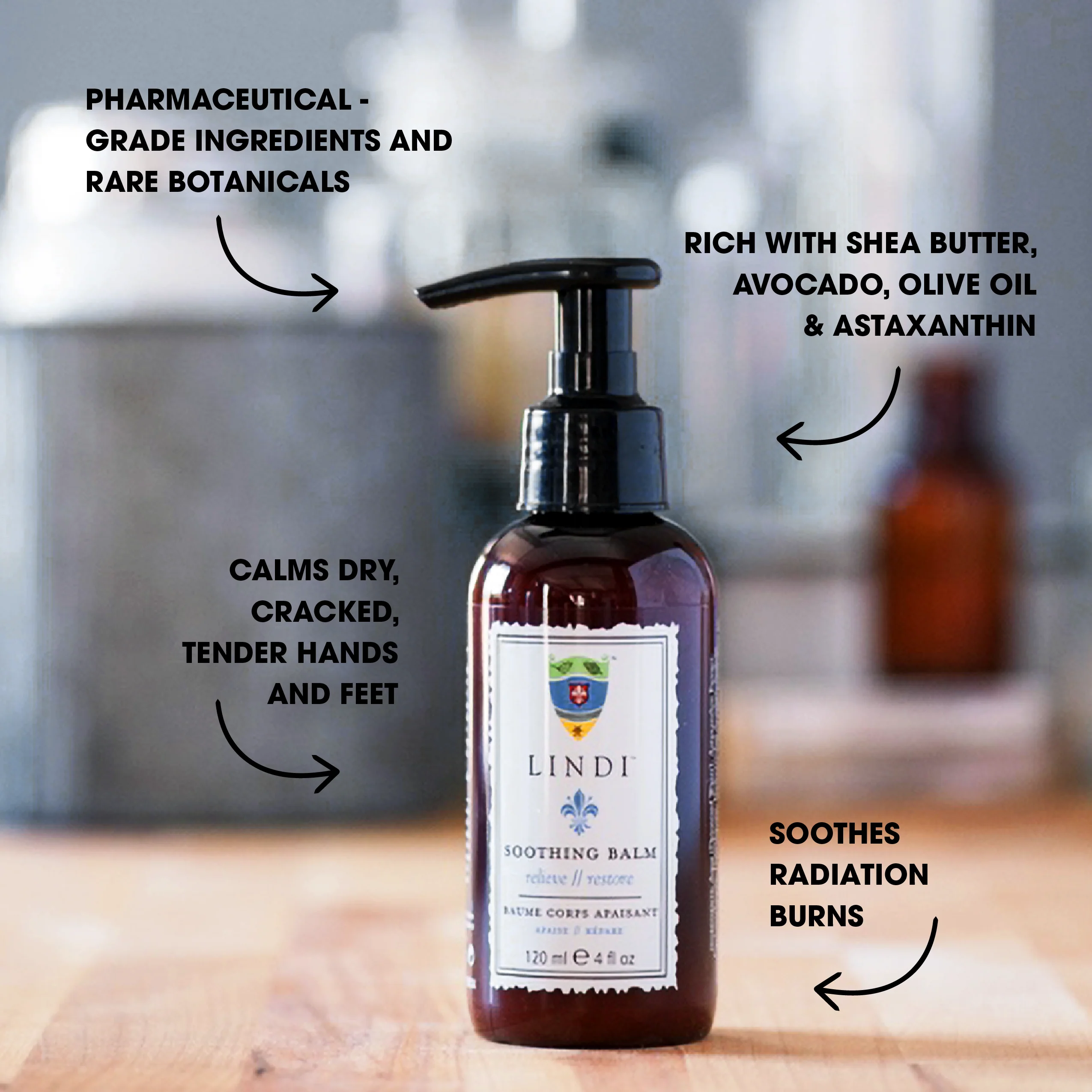 Complete Chemo + Radiation Skincare Collection: Body Lotion + Soothing Balm + Cooler Roll + Body Wash + Lip Balm + Face Serum - Image 5