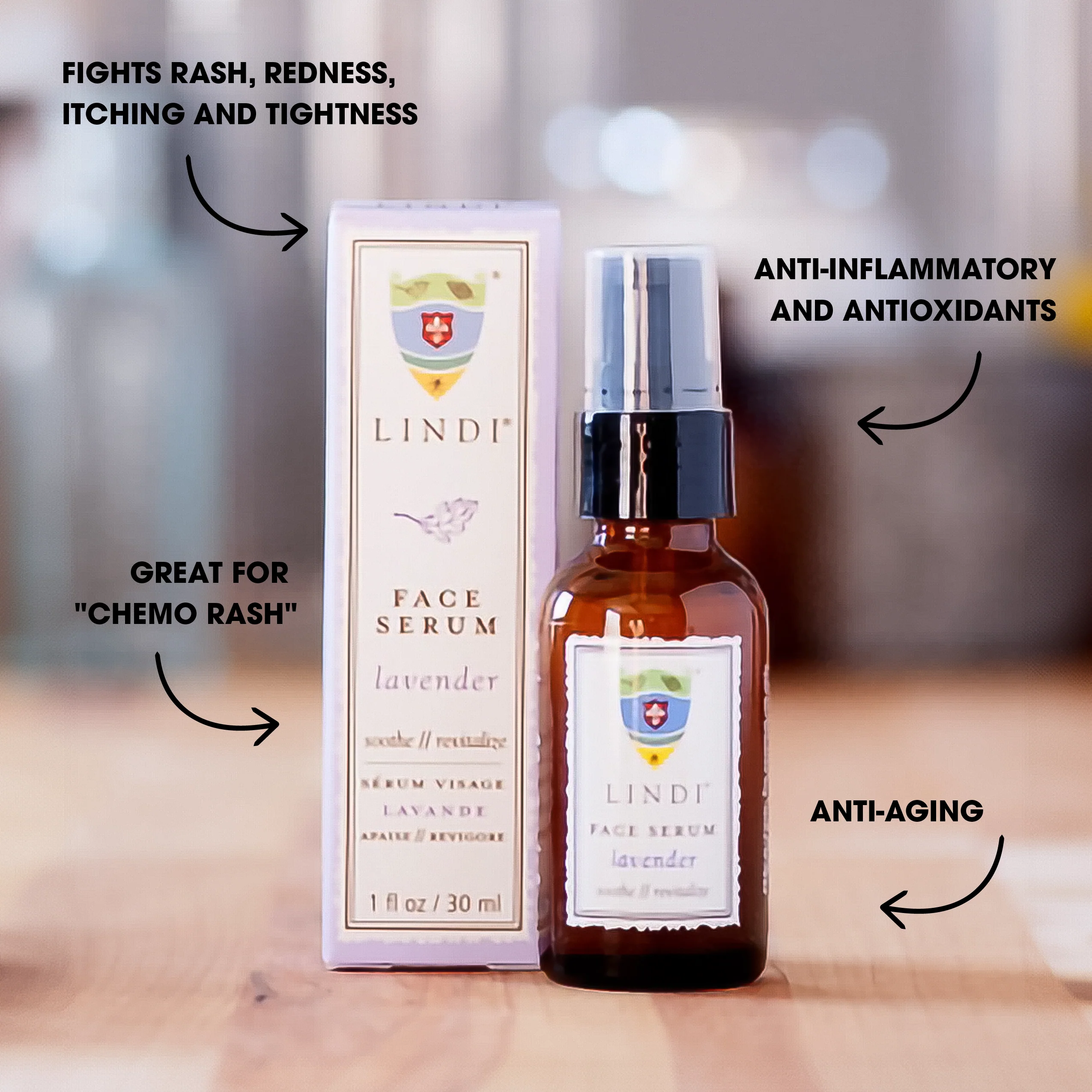 Complete Chemo + Radiation Skincare Collection: Body Lotion + Soothing Balm + Cooler Roll + Body Wash + Lip Balm + Face Serum - Image 8