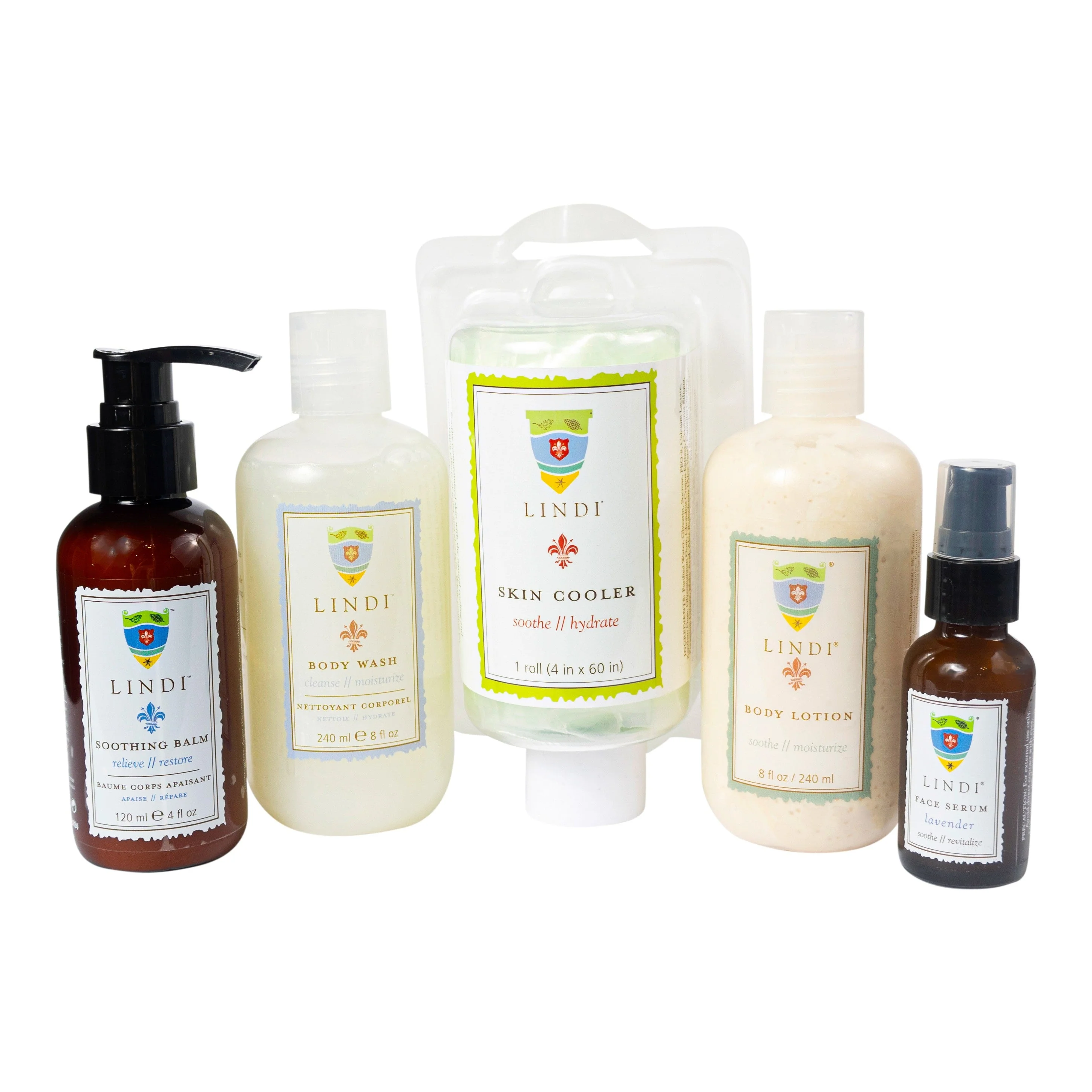 Complete Chemo + Radiation Skincare Collection: Body Lotion + Soothing Balm + Cooler Roll + Body Wash + Lip Balm + Face Serum - Image 9