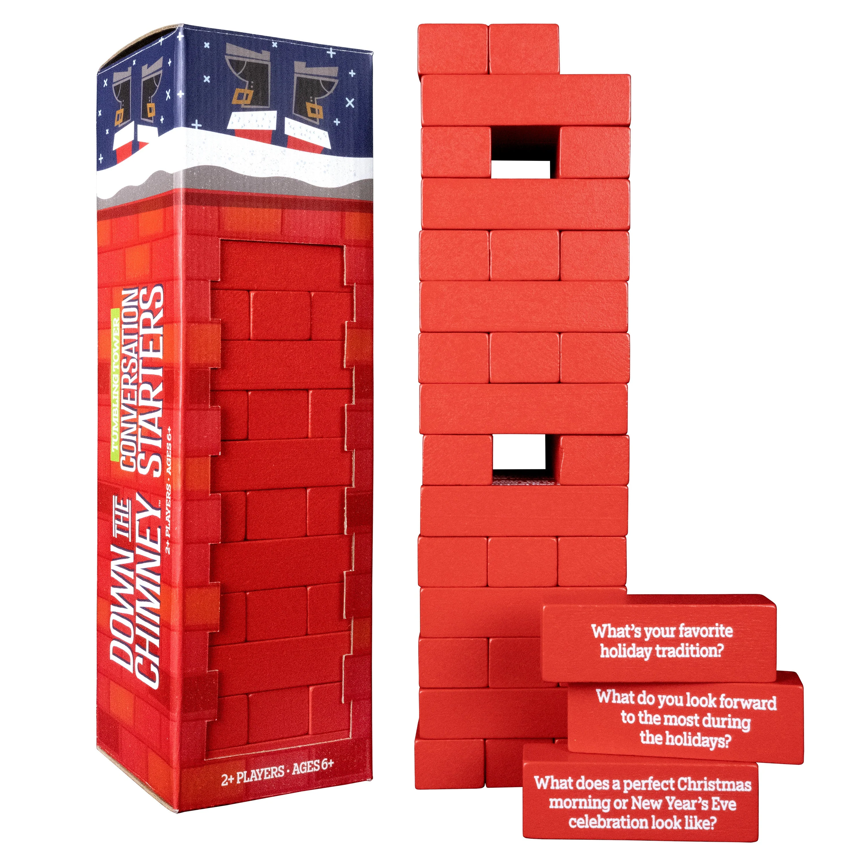 Down the Chimney: Tumbling Tower & Conversation Starters - Image 3