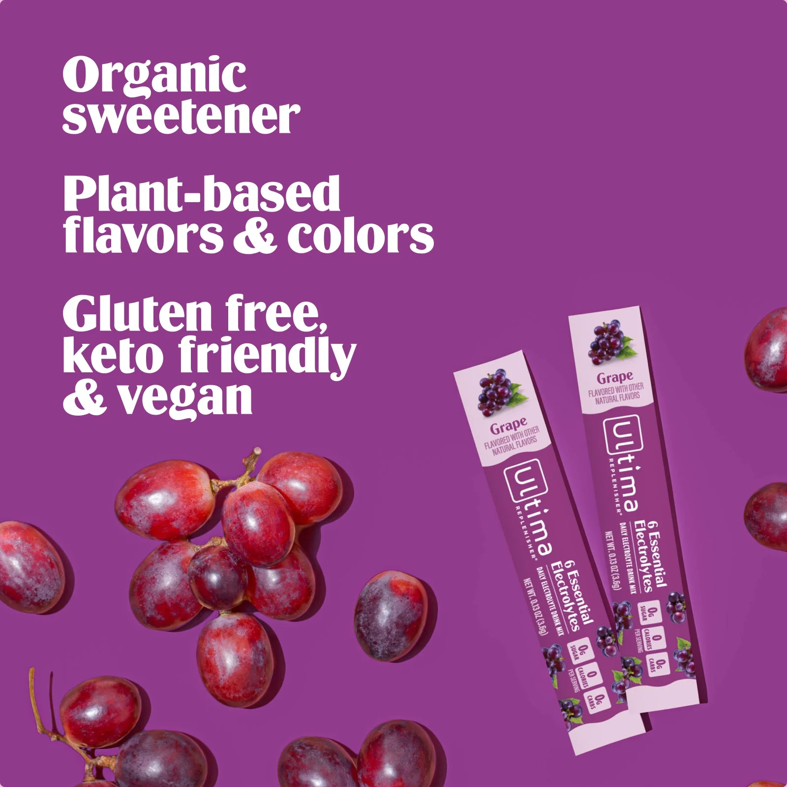 Grape electrolyte drink mix - Image 3