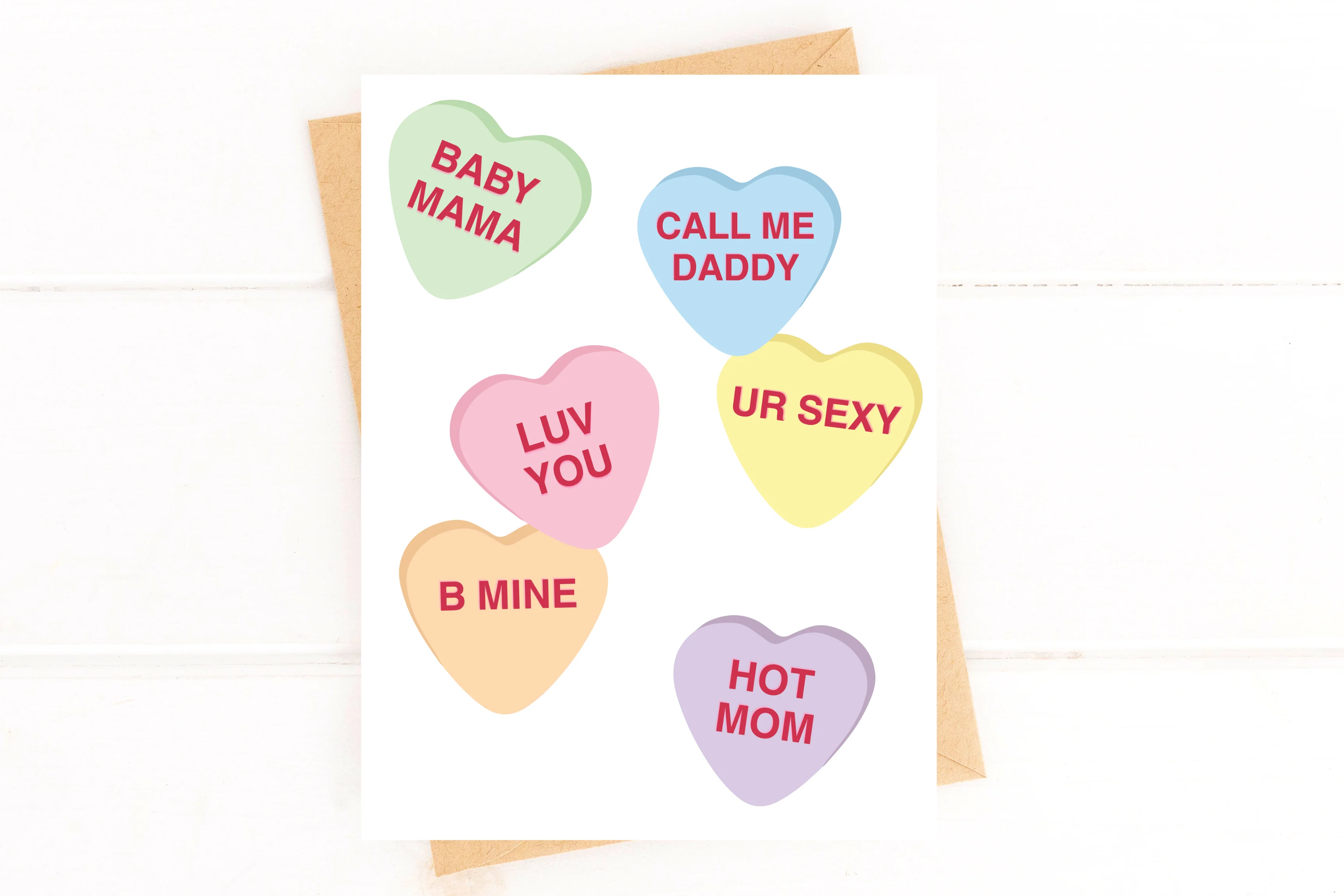 Hot Mom Funny Valentines Day Card for Parents Valentine for Girlfriend Card f - Image 2
