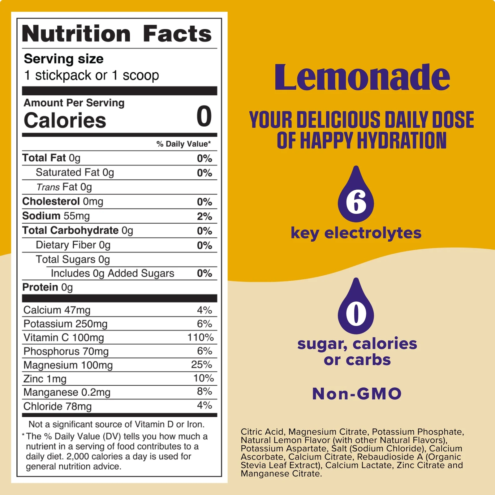 Lemonade electrolyte drink mix - Image 9