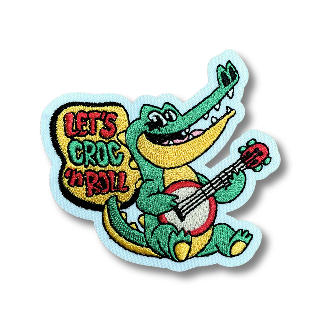 Let's Croc 'n Roll Patch