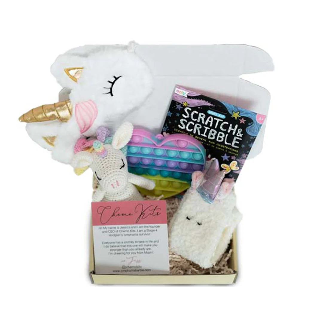 Little Girls Chemo Kit - Childhood Cancer Care Package for Girls - Image 2