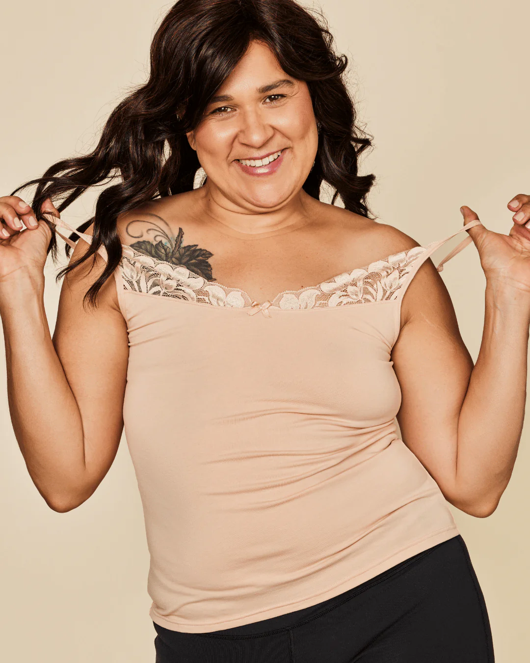 Luna Lace - Cotton Cami - Image 6
