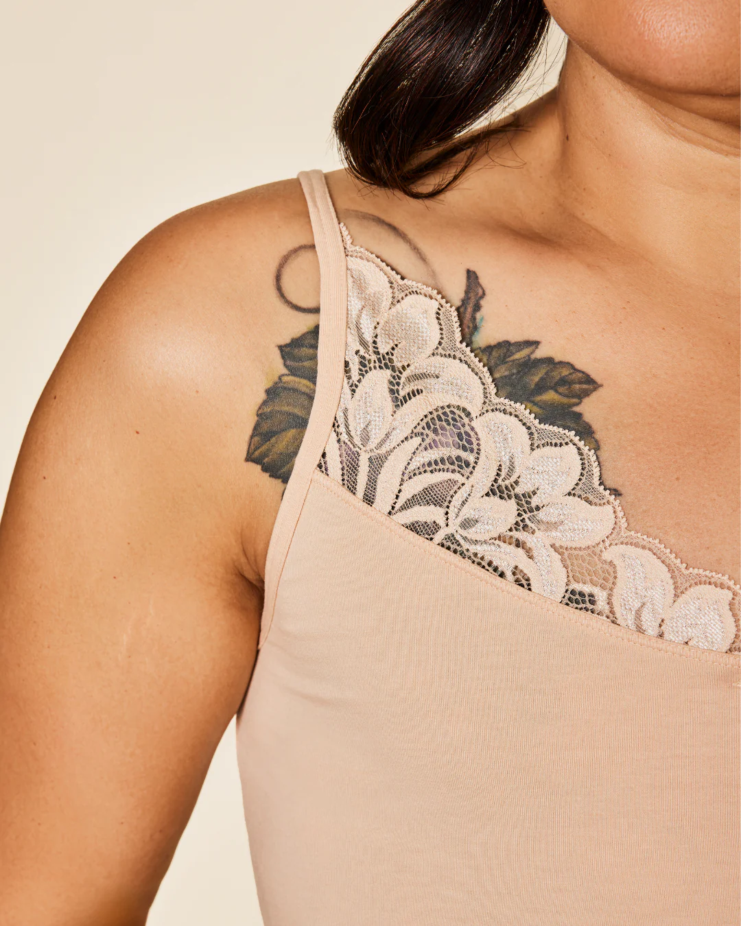 Luna Lace - Cotton Cami - Image 8