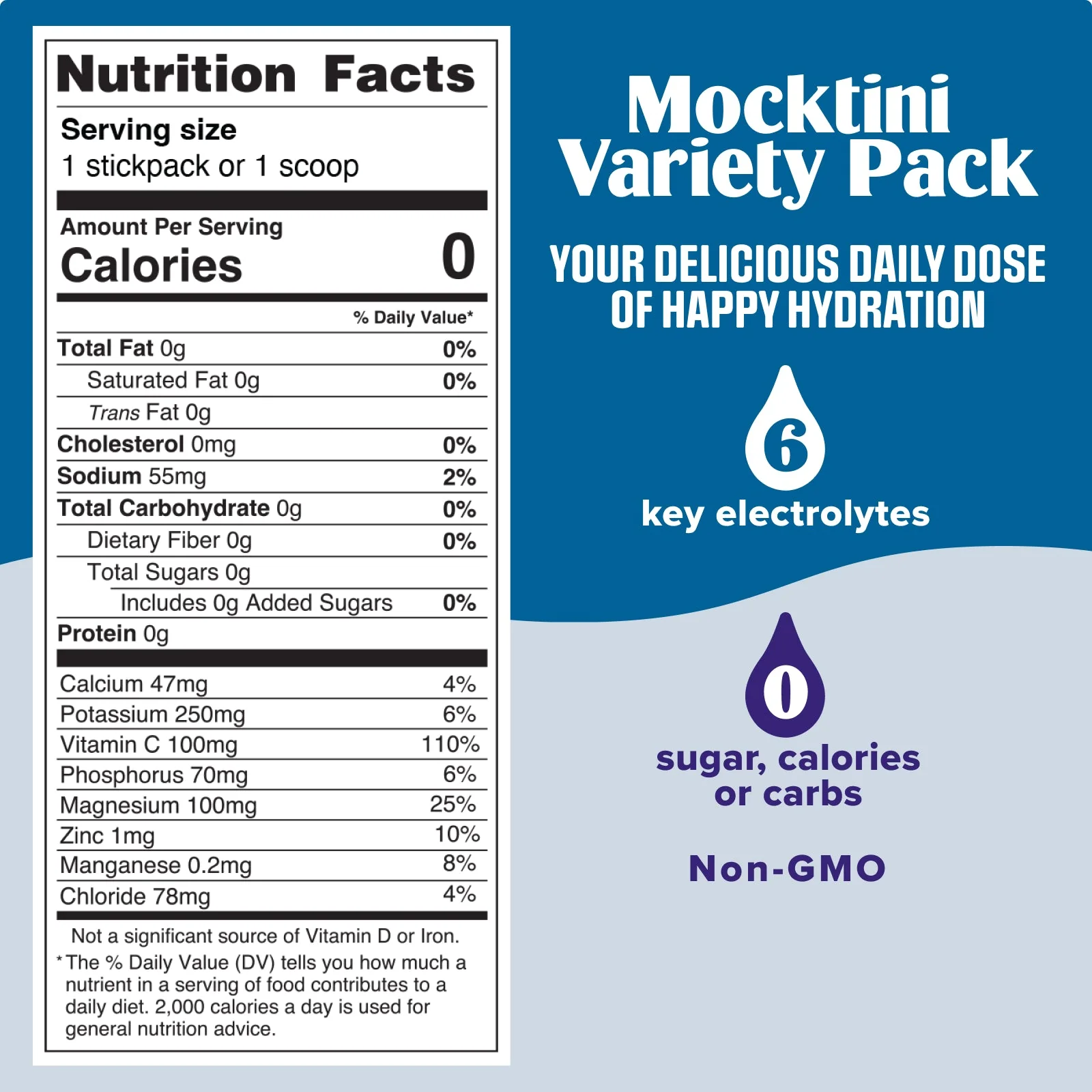 Mocktini Variety pack electrolyte drink mix - Image 4