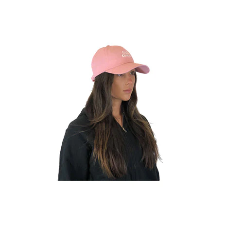Pink Stacked Dad Hat - Image 4