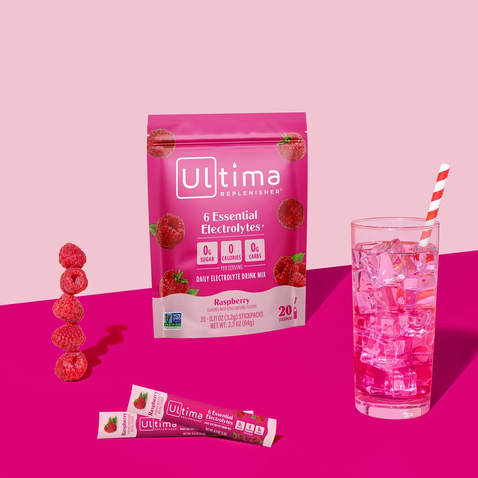 Raspberry electrolyte drink mix - Image 5