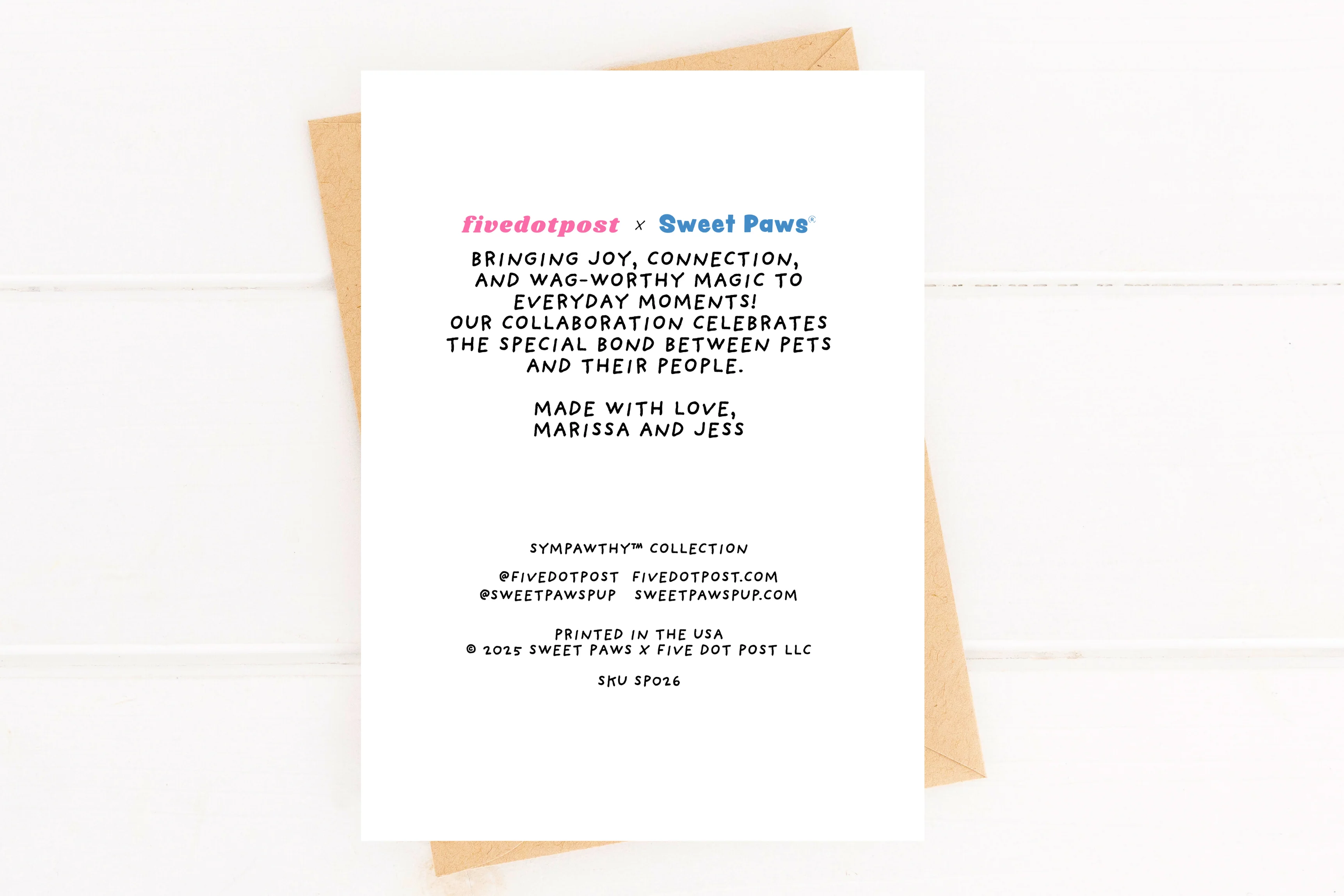 SYMPAWTHYâ„¢ Pet Sympathy Card for Dog Loss Cat Pet Parent Grief Card - Image 2