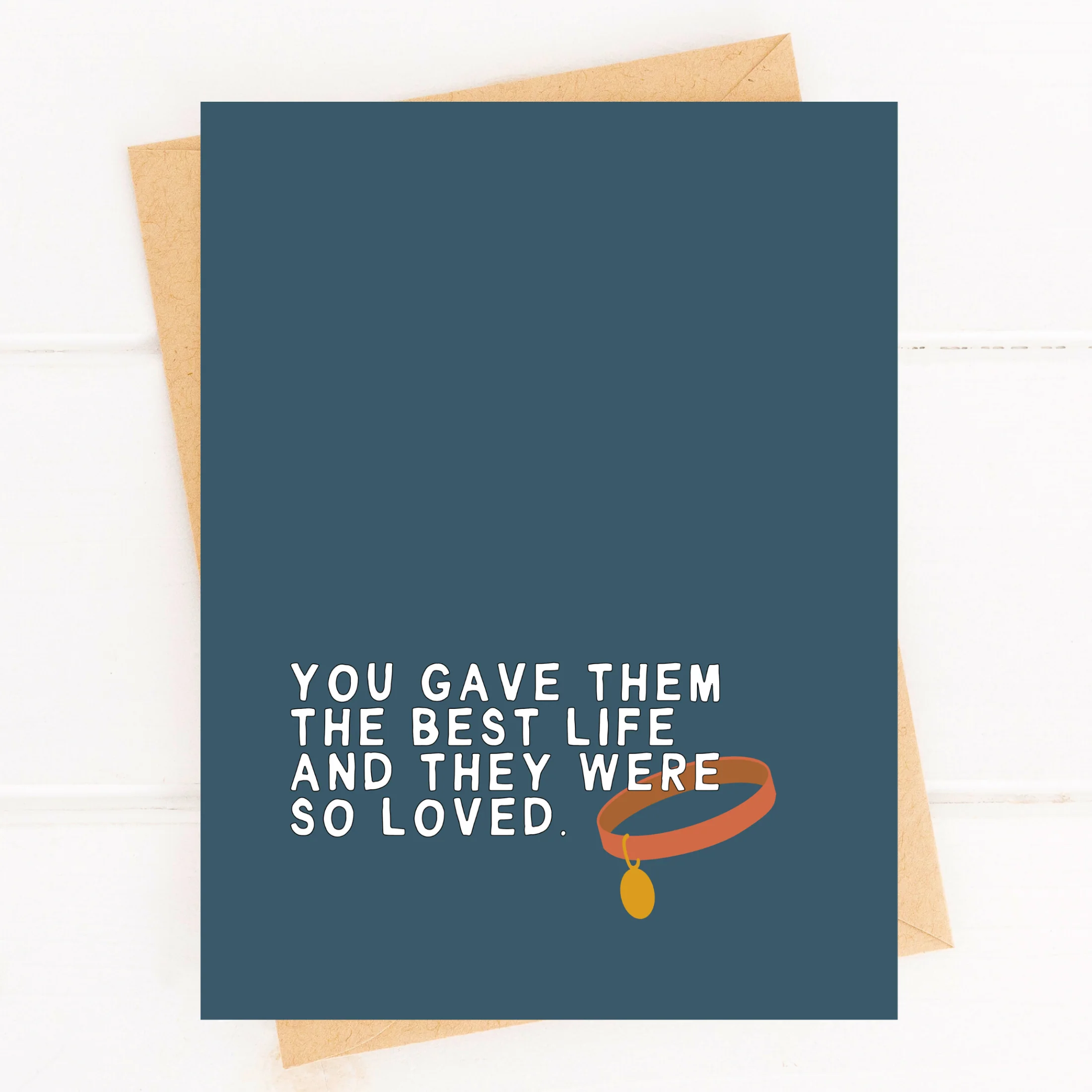 SYMPAWTHY™ Sweet Pet Sympathy Card for Dog Loss Pet Parent Grief Card