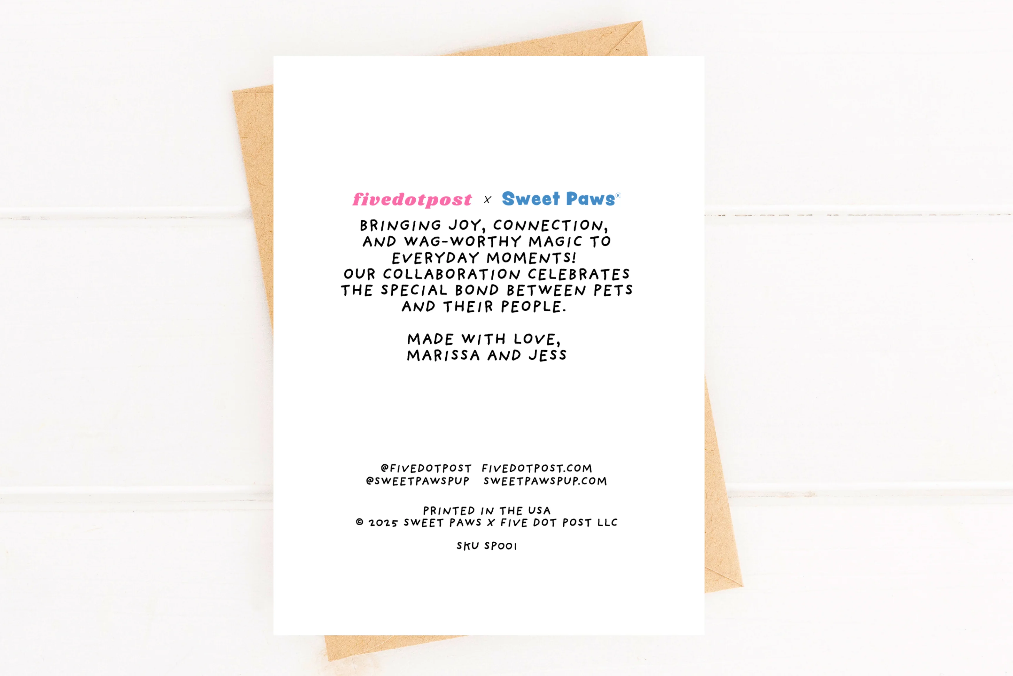 SYMPAWTHYâ„¢ Sweet Pet Sympathy Card for Dog Loss Pet Parent Grief Card - Image 2