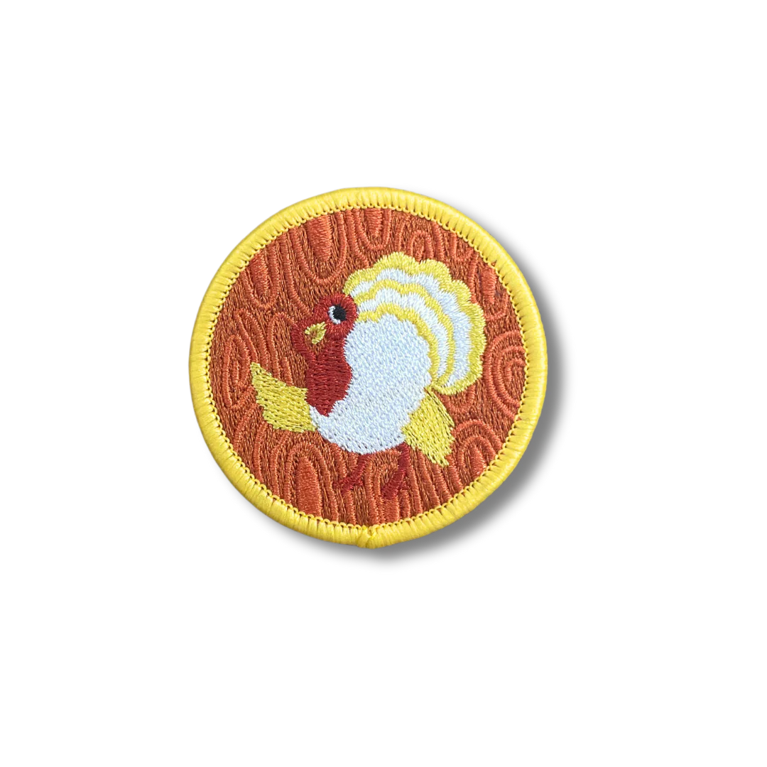 Thanksgiving Turkey Mini Patch