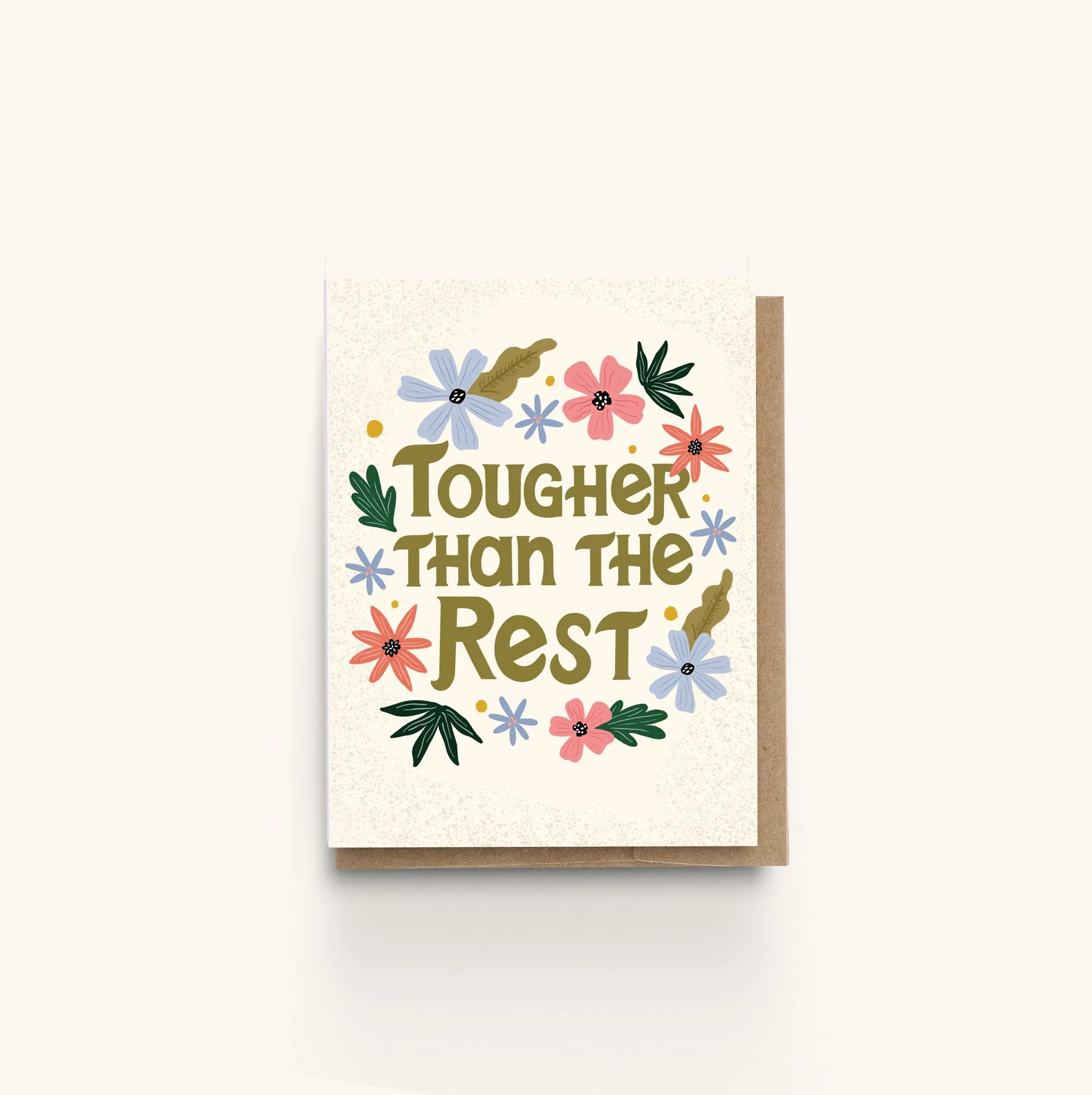 Tougher Than the Rest Encouragement Greeting Card - Image 2