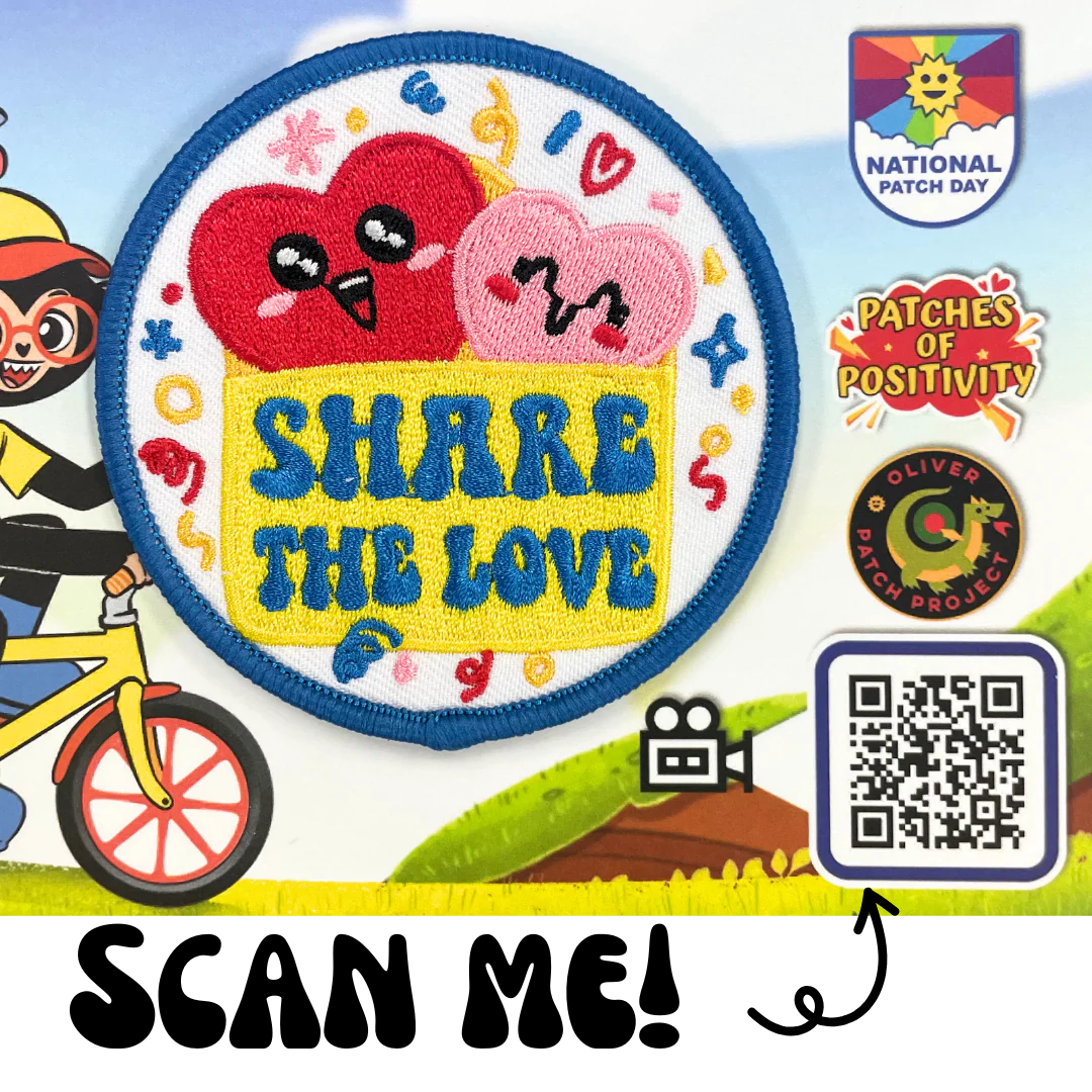 You're Invited to Share the Love POP Greeting Card with Patch - Image 3